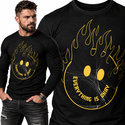 LONGSLEEVE ŚMIESZNY OKAY EMOT